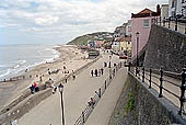 View of Cromer from the coast path